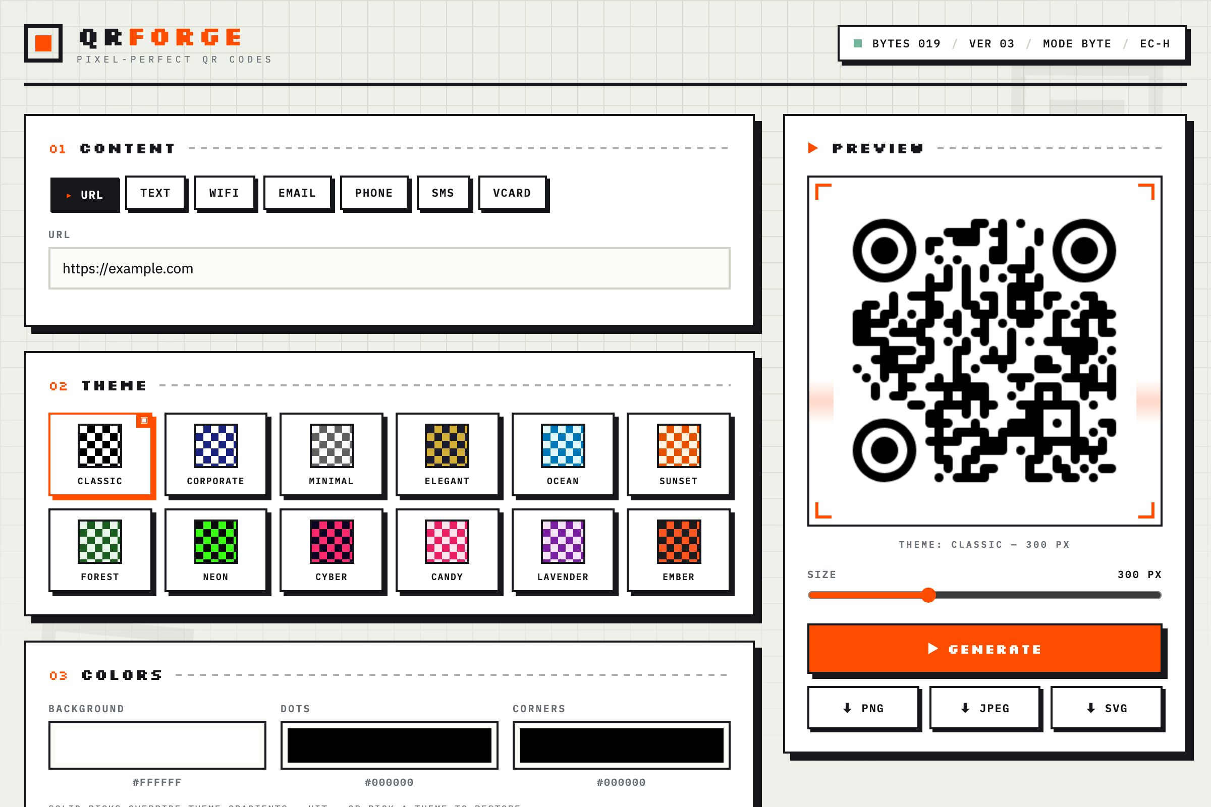 QR Codegen